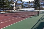Tennis court open year-round down Fairway Drive